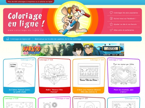 Coloriages – Coloriage en ligne pour enfants