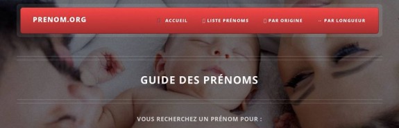 Détails : Guide des prénoms - prenom.org